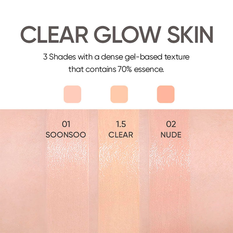 Amuse Dew Jelly /Cream Vegan Compact Foundation